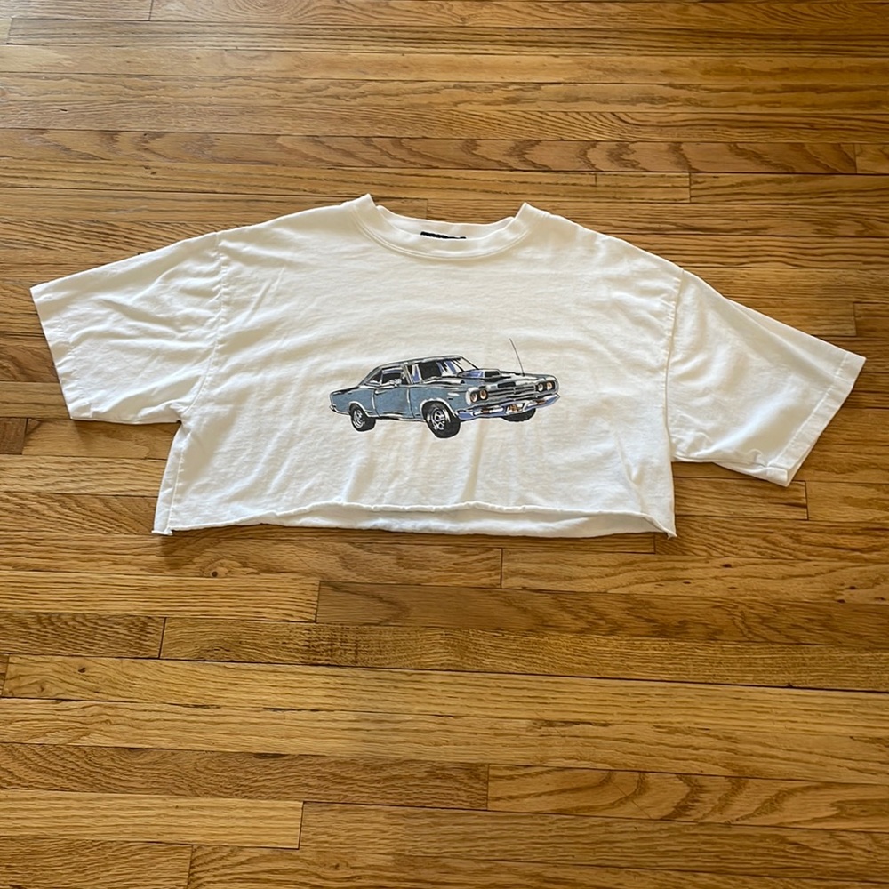 Cute brandy Melville graphic tee. Worn, good condition